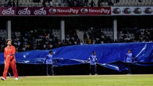 সিলেটে বৃষ্টিতে ভেসে গেল বাংলাদেশের ম্যাচ