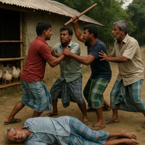মারামারি ঠেকাতে গিয়ে বৃদ্ধের মৃত্যু