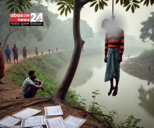 মহেশপুরে করোতোয়া নদীর পাশে যুবকের মর্মান্তিক আত্মহত্যা