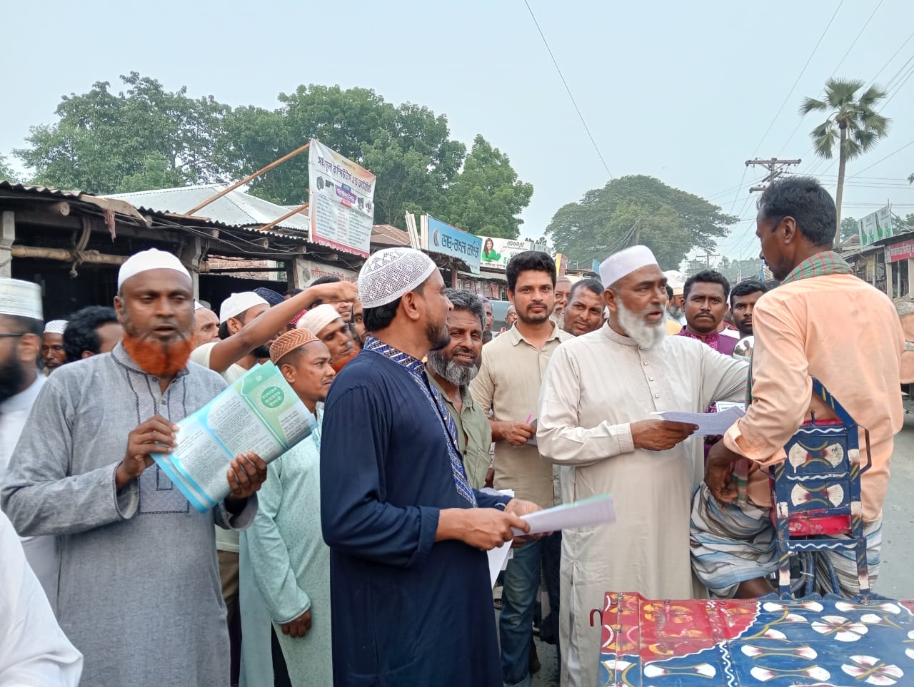 পাবনায় সদর উপজেলা জামায়াতের গণসংযোগ