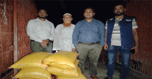 শ্যামনগরে ক্রয়-বিক্রয় নিষিদ্ধ ৭০ বস্তা শিশু কার্ডের চাউল উদ্ধার