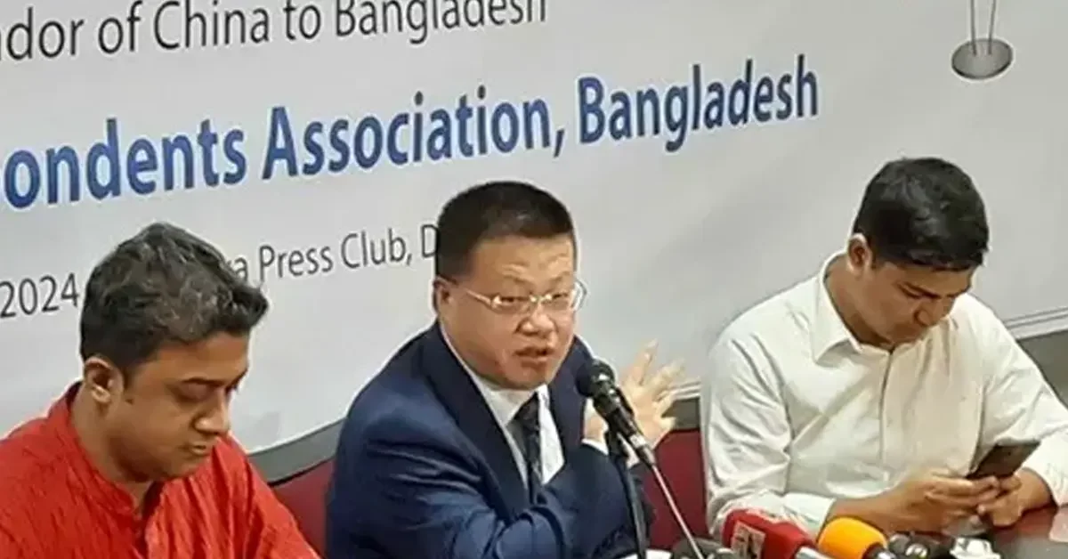 তিস্তা প্রকল্পে প্রস্তুত চীন, সিদ্ধান্ত বাংলাদেশে: রাষ্ট্রদূত ইয়াও ওয়েন