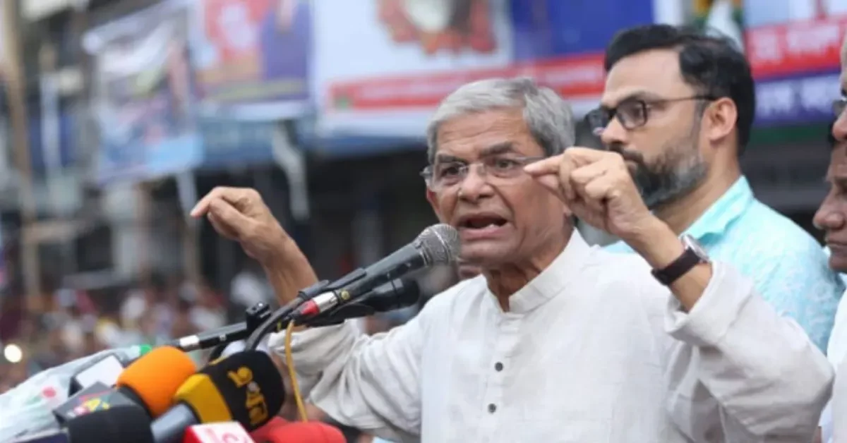 মির্জা ফখরুল : ছবি-সংগৃহীত গণতন্ত্র ধ্বংস হয়েছে পরিকল্পিতভাবে জবাবদিহিতা ফেরানোর আহ্বান মির্জা ফখরুলের