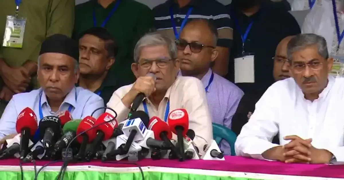 মির্জা ফখরুল : ছবি-সংগৃহীত শেখ হাসিনাকে কখনো ক্ষমা করা যাবে না: মির্জা ফখরুল