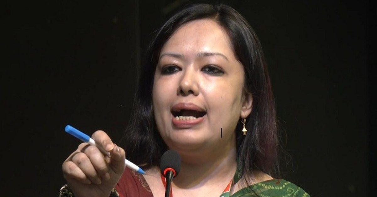 রুমিন ফারহানা : ছবি-সংগৃহীত নির্বাচন পিছিয়ে দিতে মবকে প্রশ্রয় দিচ্ছে সরকার’ — রুমিন ফারহানা