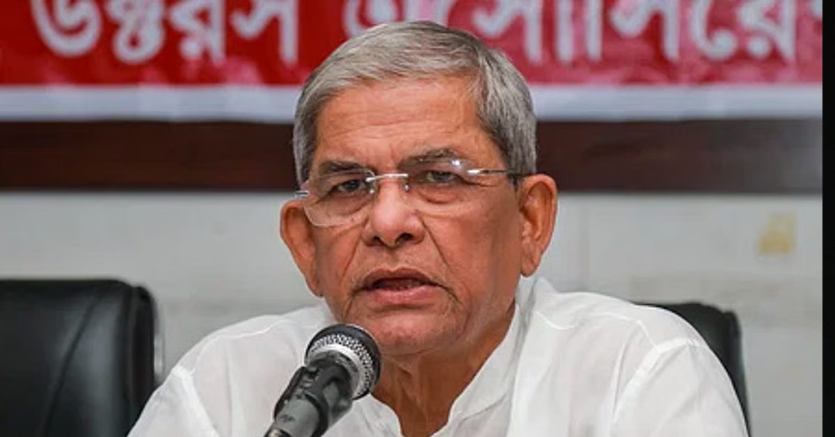 মির্জা ফখরুল : ছবি-সংগৃহীত ফখরুল ফেব্রুয়ারিতেই নির্বাচন আয়োজনের আশা বিএনপির: মির্জা ফখরুল