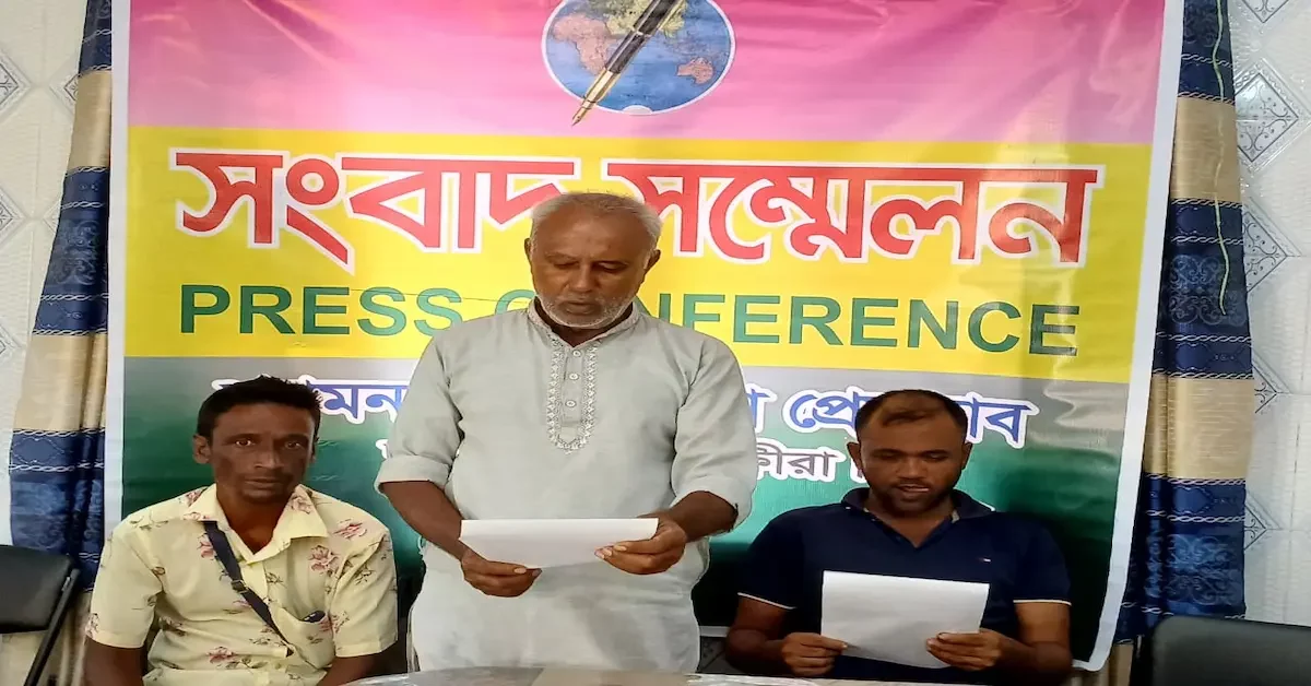 শ্যামনগরে পৈত্রিক সম্পত্তি থেকে বিতাড়িত করতে অপচেষ্টা