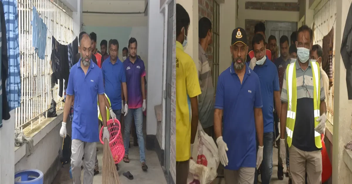পরিচ্ছন্নতার অভিযানে জেগে উঠলো পটুয়াখালী ভার্সিটির: ভিসির নেতৃত্বে ক্যাম্পাস পরিচ্ছন্নতা কর্মসূচি