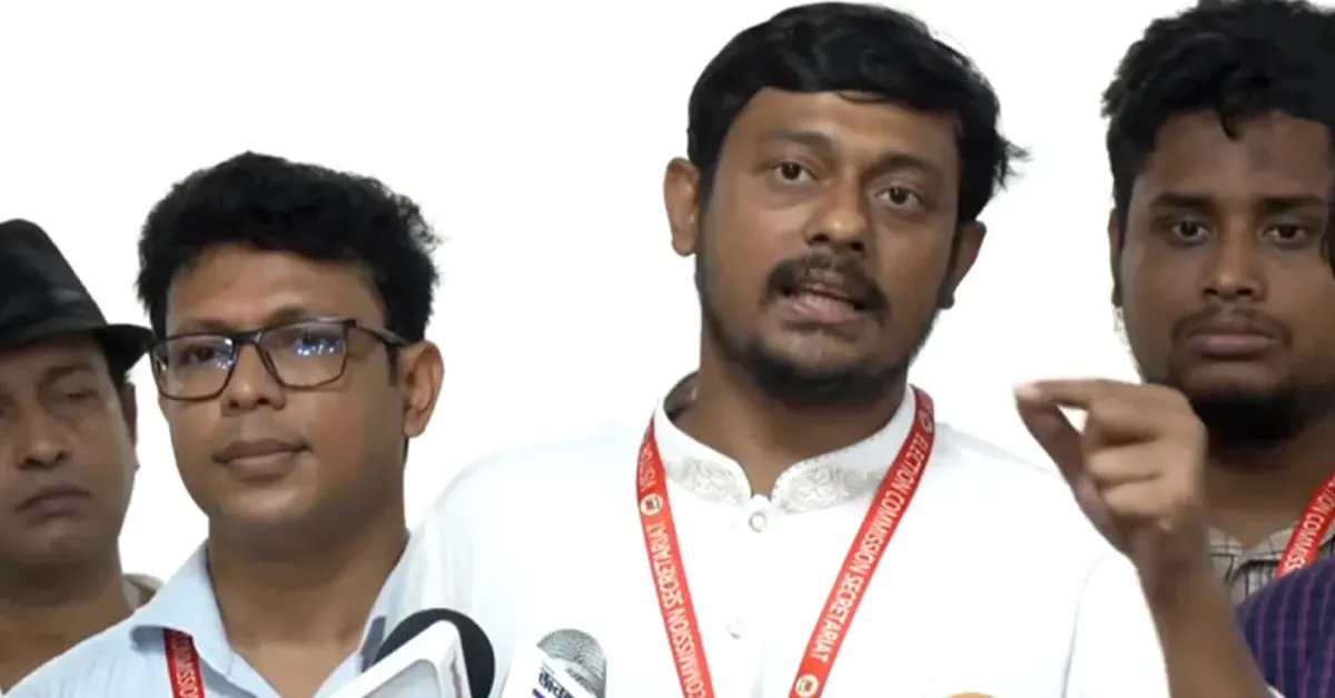 ইসি একটি দলের উর্দি পরা মেরুদণ্ডহীন প্রতিষ্ঠান: এনসিপি মুখ্য সমন্বয়ক