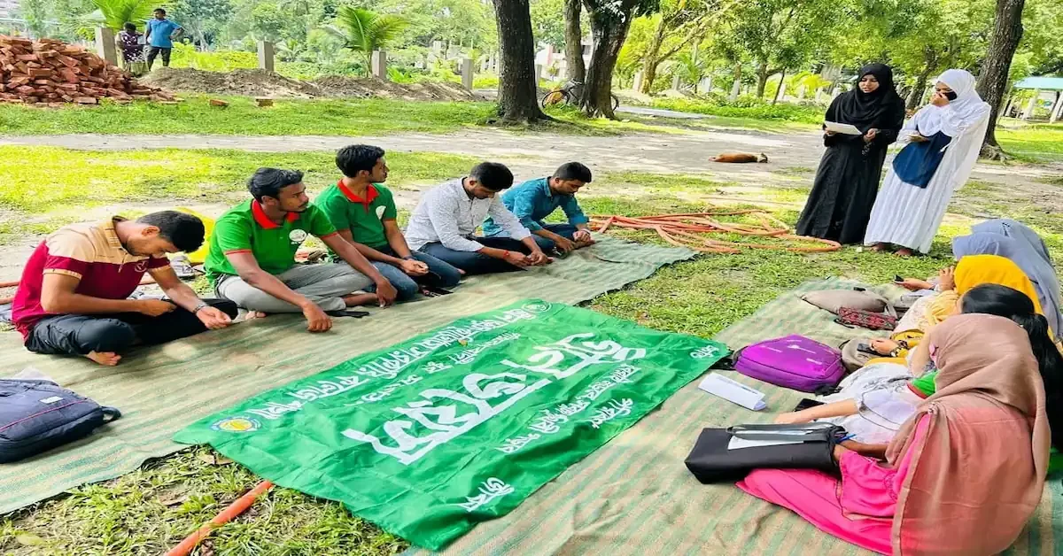 কুড়িগ্রাম সরকারি কলেজে গ্রীন ভয়েসের সাপ্তাহিক পাঠচক্র “প্রয়াস” অনুষ্ঠিত
